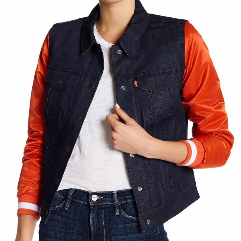 Levi Denim Chicago Bears Jacket